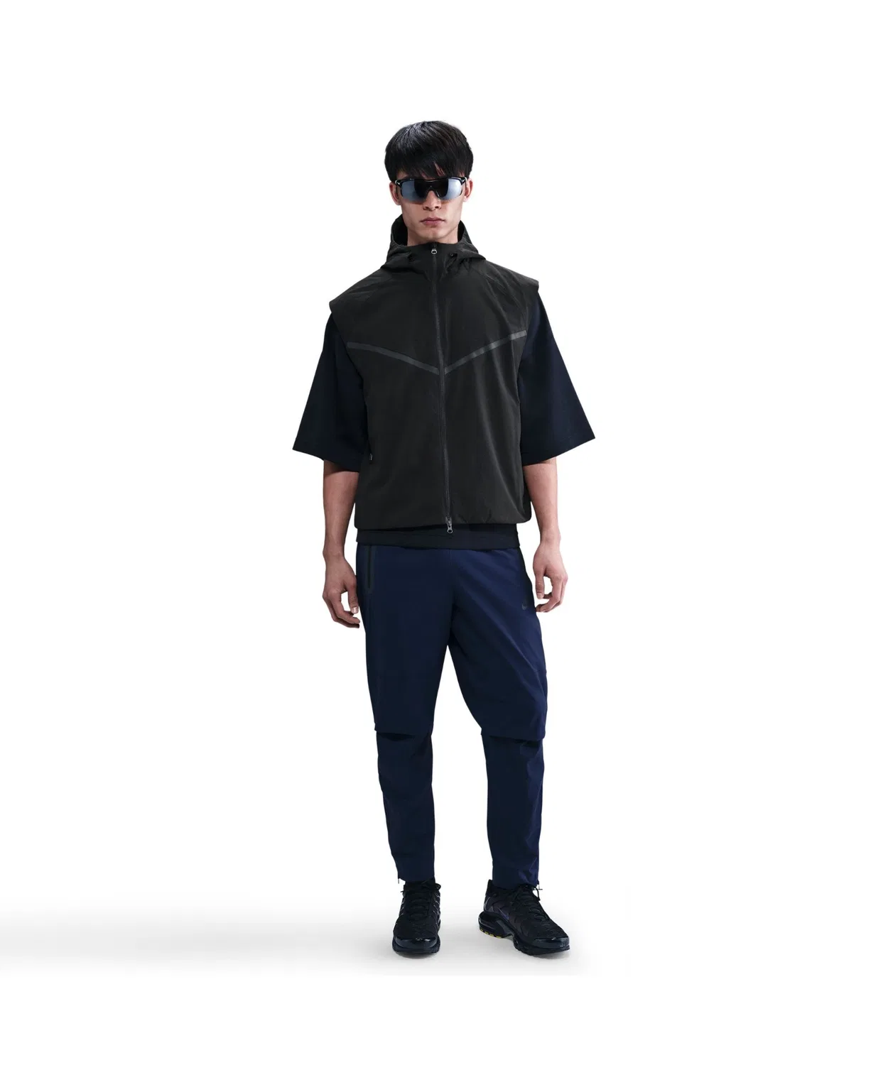 Жилет Tech Windrunner Nike нейлоновый коричневый — фото 3