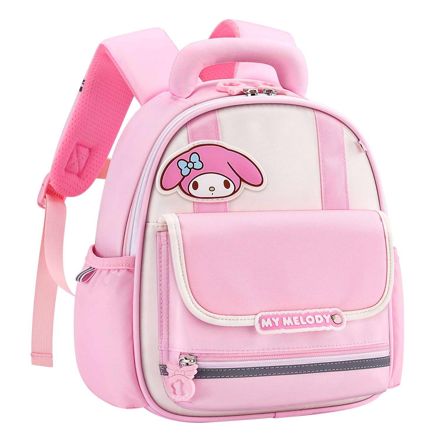 

Sanrio Куроми Мелоди рюкзак школьный детский фиолетовый розовый, My Melody Pink