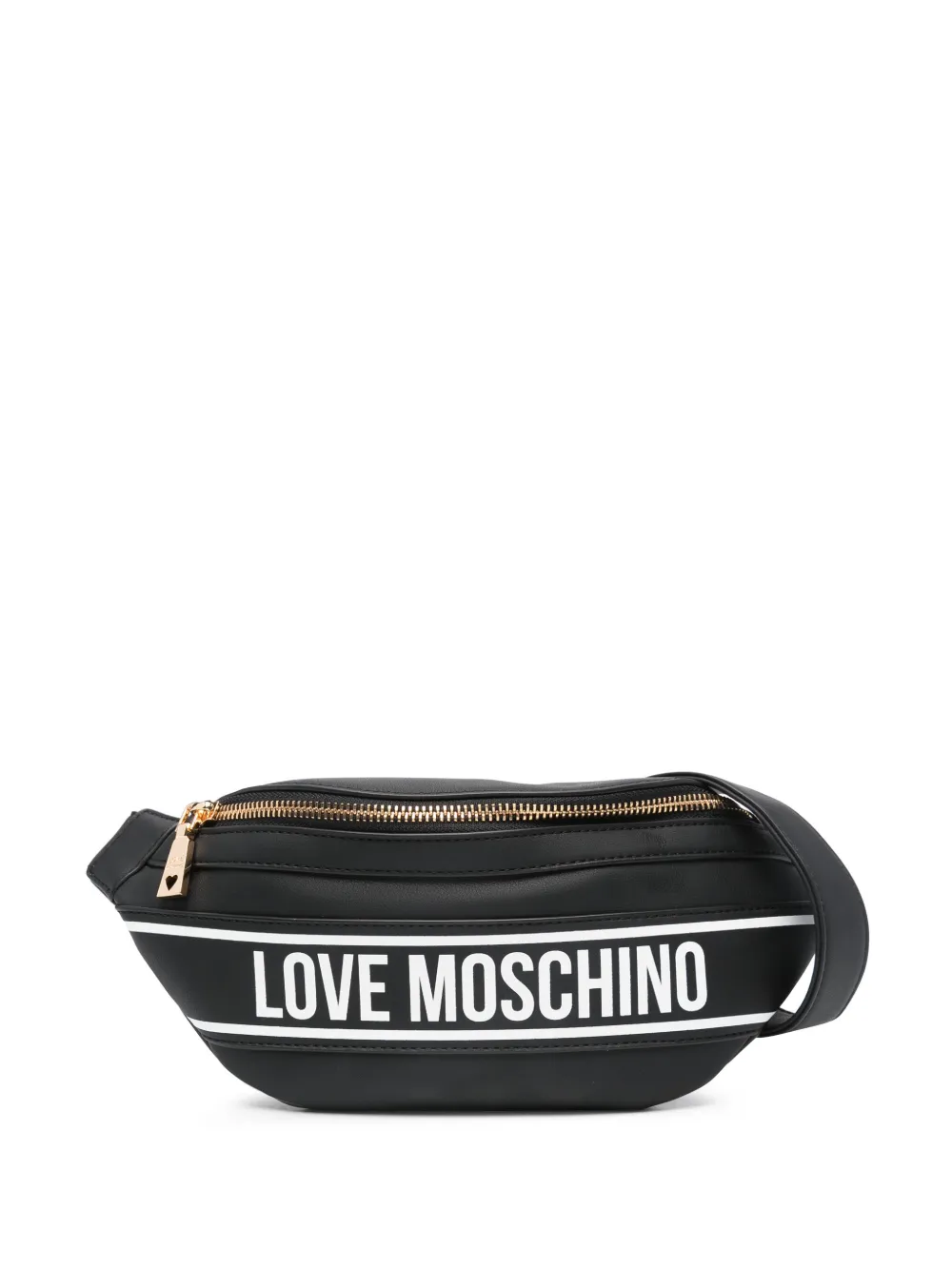 

Поясная сумка из искусственной кожи с логотипом Love Moschino, черный