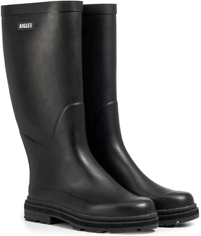Мужские резиновые сапоги Aigle, черный