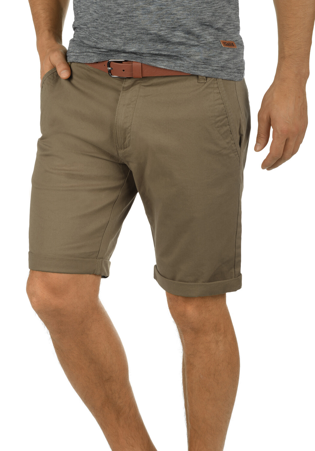 

Тканевые шорты !SOLID Chino SDMontijo, коричневый