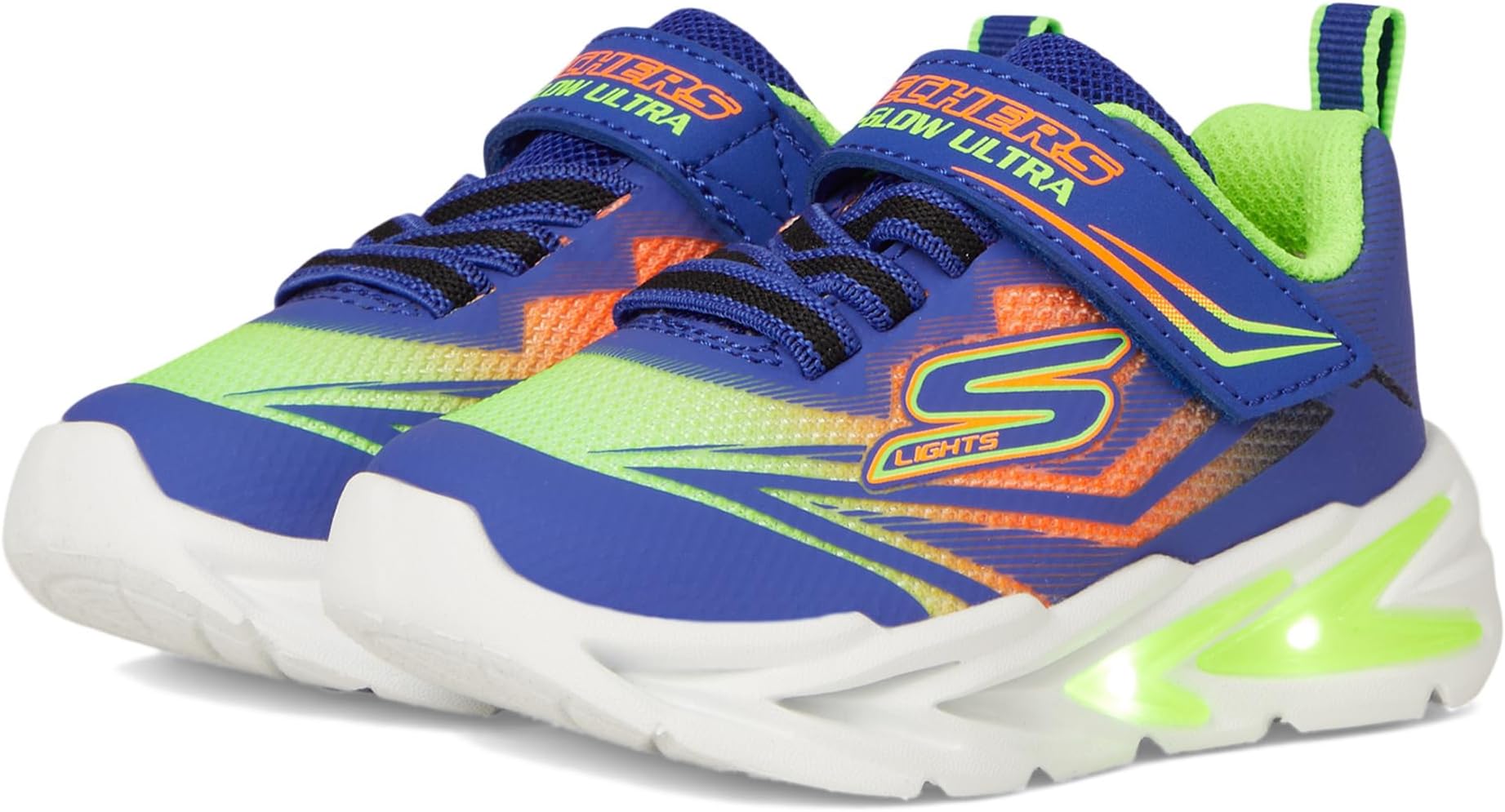 

Кроссовки SKECHERS KIDS Flex-glow Ultra 400139n, цвет Blue/Multi