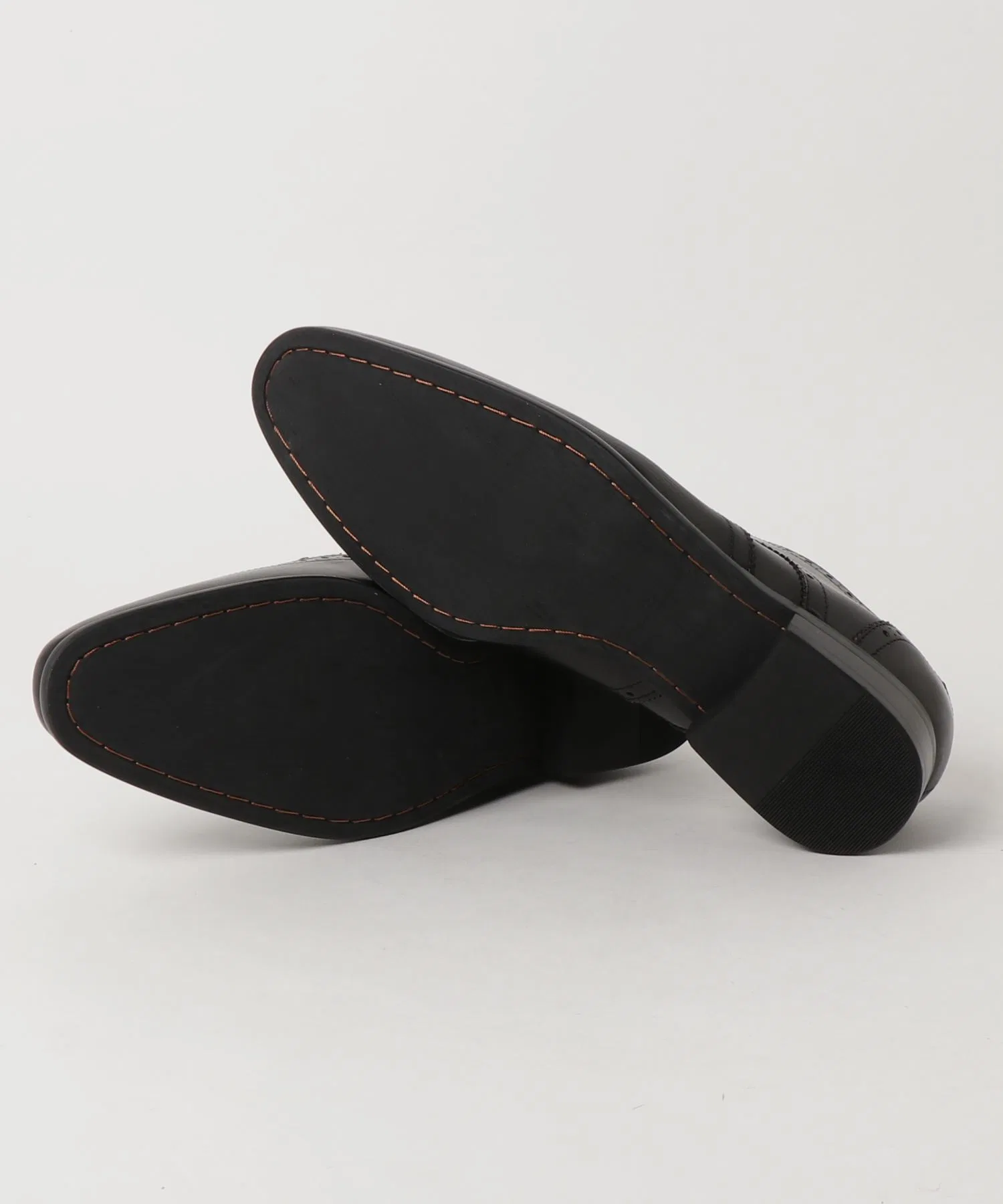 Мужские туфли SARABANDE из буйволиной кожи с узором Wingtip тёмно-коричневые — фото 3