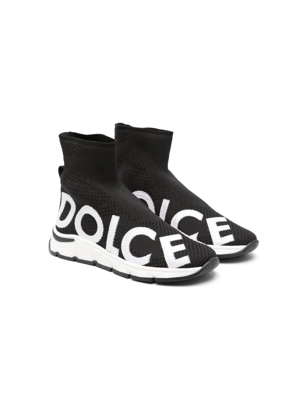 

Высокие кроссовки Sorrento 2.0 Dolce & Gabbana Kids, черный
