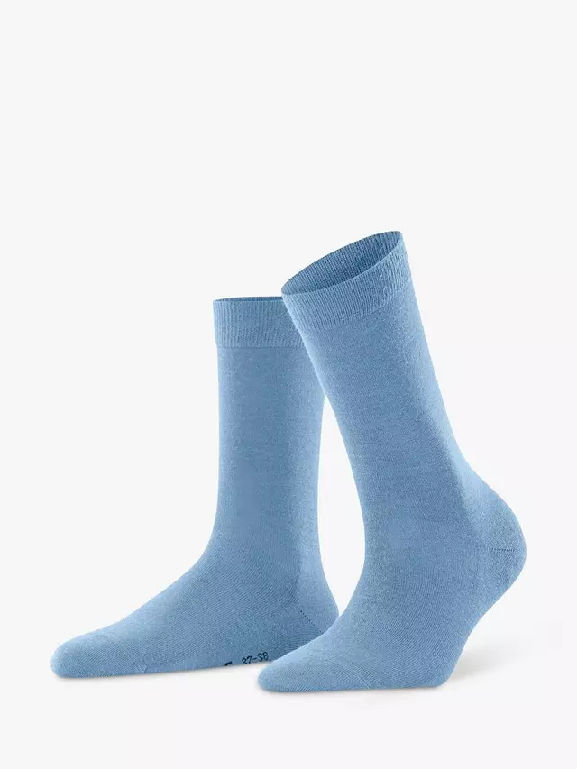 

Носки FALKE Soft Merino Wool Ankle, цвет airy/blue/6707