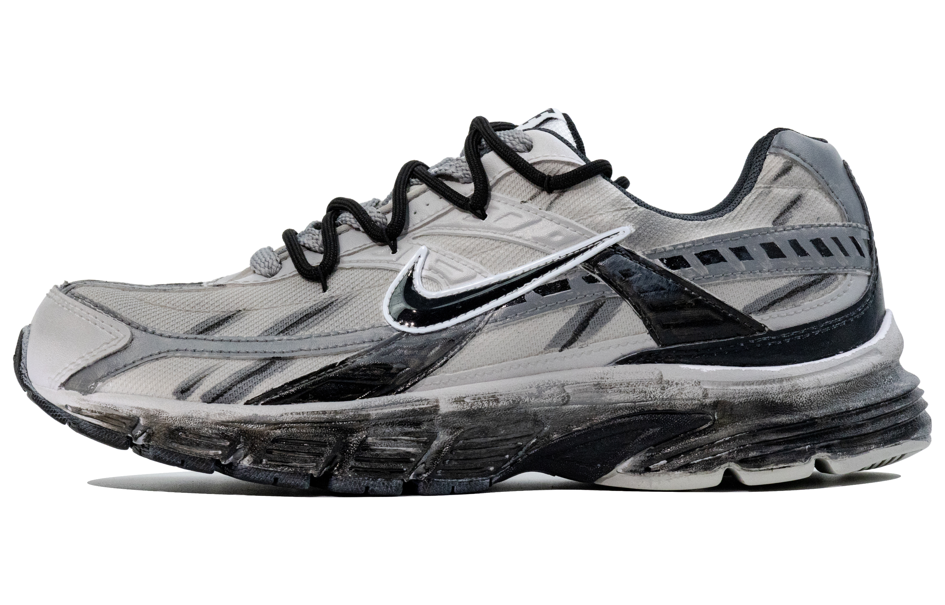 

Кроссовки для бега Initiator, низкие, мужские, серые Nike, Dark Gray