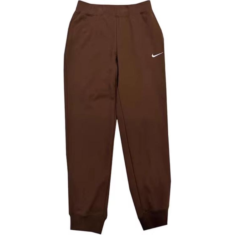 Вязаные спортивные брюки мужские бордовые Nike — фото 2
