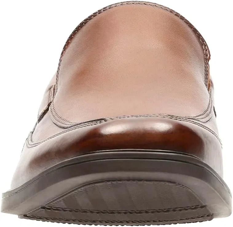 Лоферы Clarks темно-рыжие — фото 4