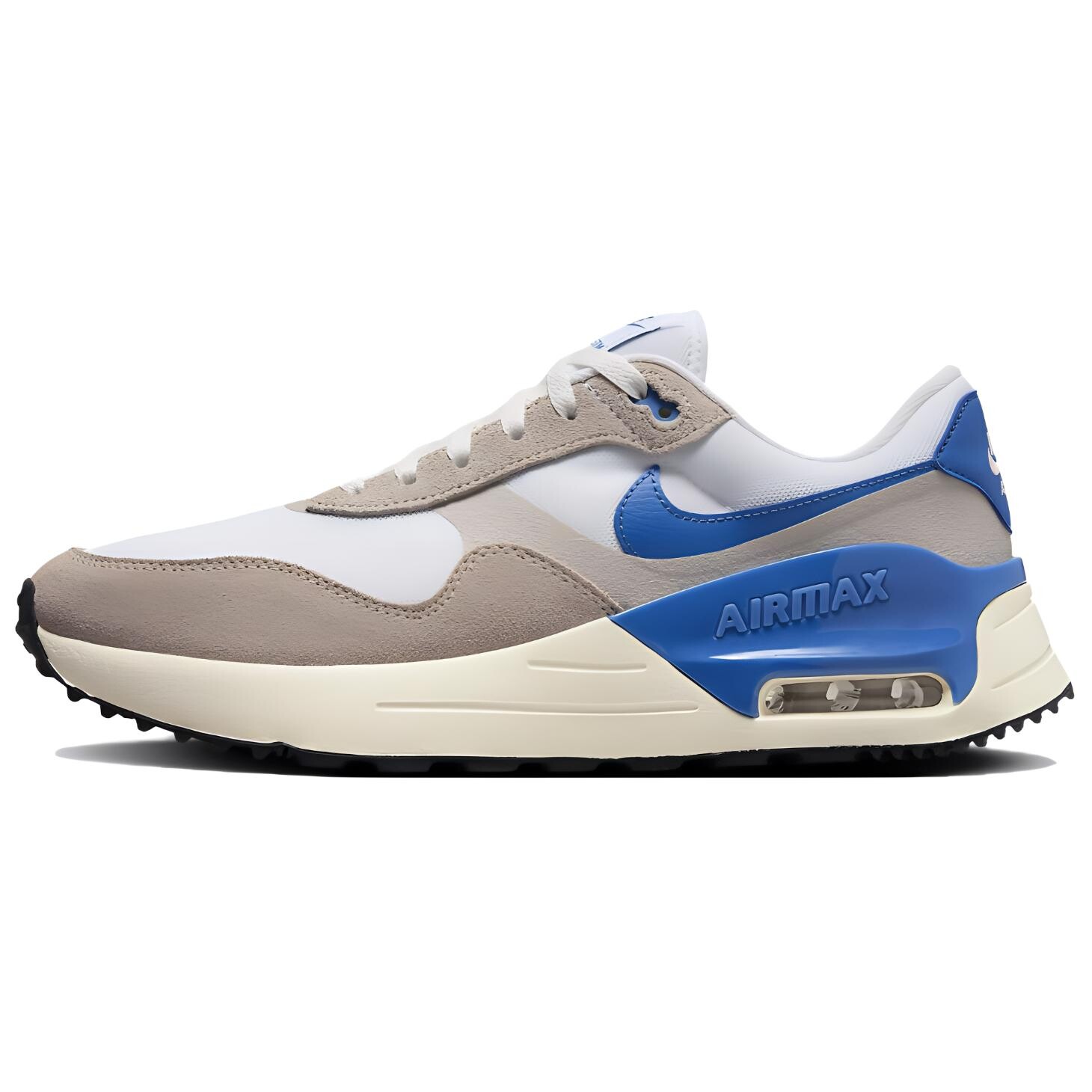 

Кроссовки Air Max SYSTM мужские низкие синие/белые Nike, Синий, Кроссовки Air Max SYSTM мужские низкие синие/белые Nike