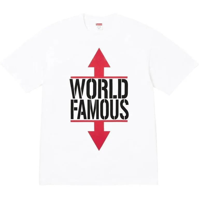 Футболка World Famous Unisex Supreme, белый