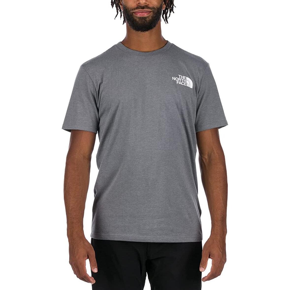 

Футболка мужская серая The North Face, серый