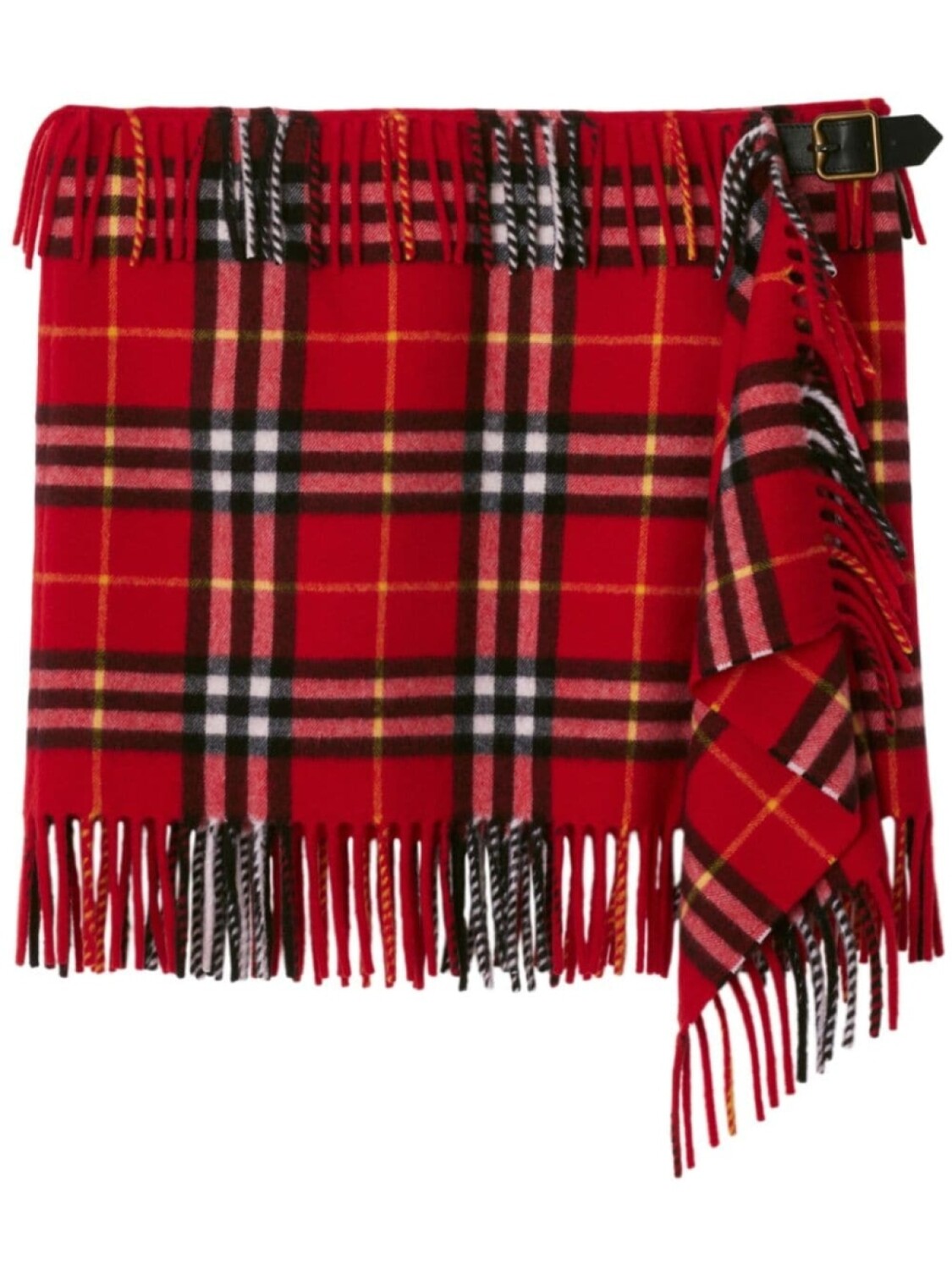

Burberry юбка в клетку тартан, красный