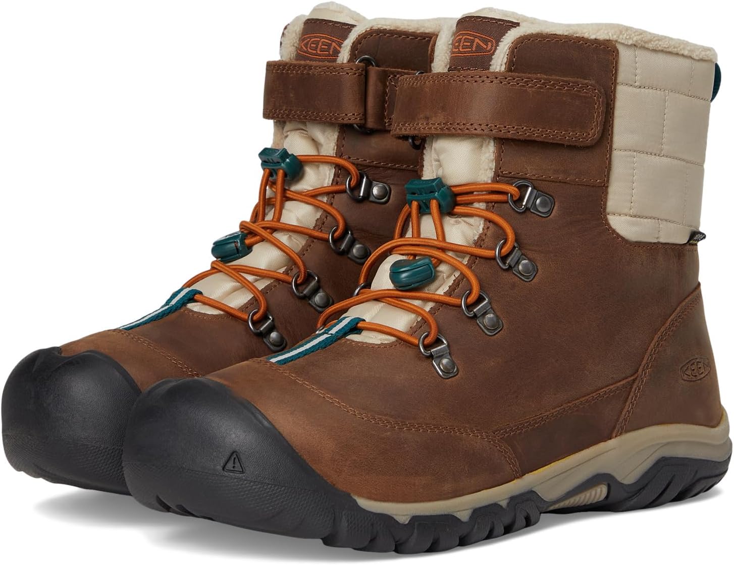 

Ботинки KEEN Kids Kanibou Waterproof, Dark Earth/Roasted Pecan