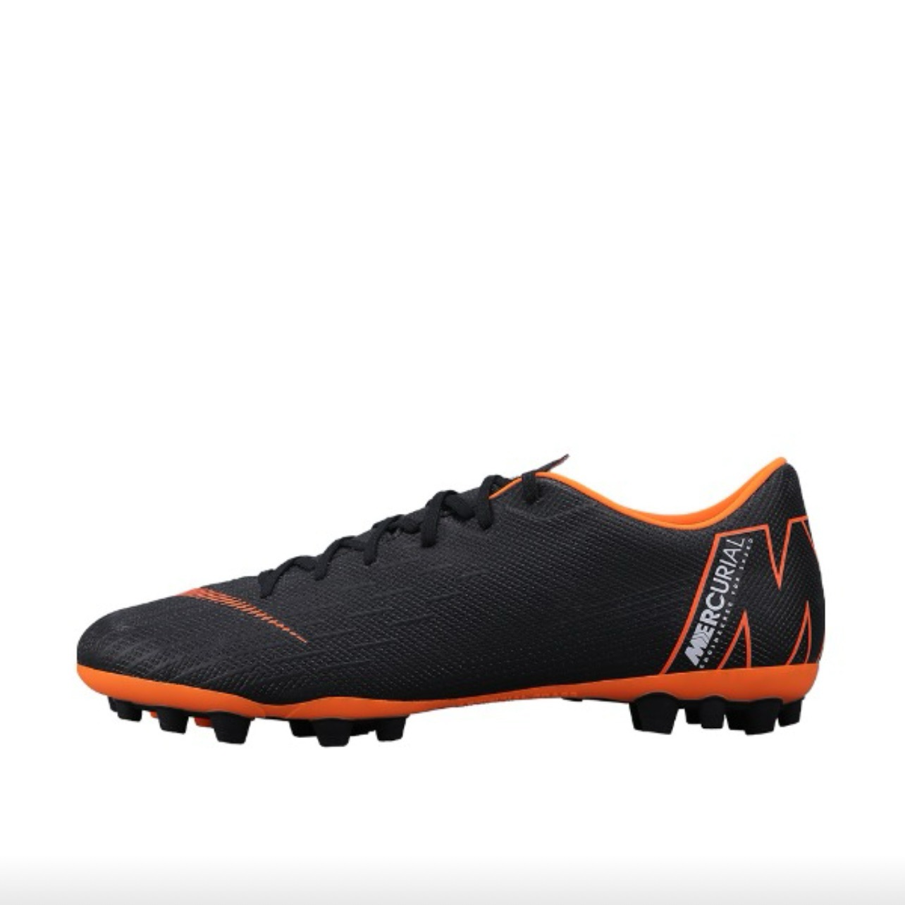 

Nike Кроссовки Mercurial Vapor 13 Slip Resistant Abrasion Resistant Soccer Shoes Men's Black Orange