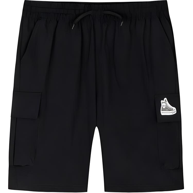 

Детские шорты цвета «уголь» Converse, Jet Black