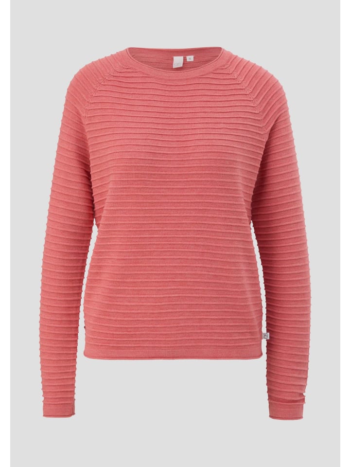 

QS Вязаный свитер цвета 20W0_папайя