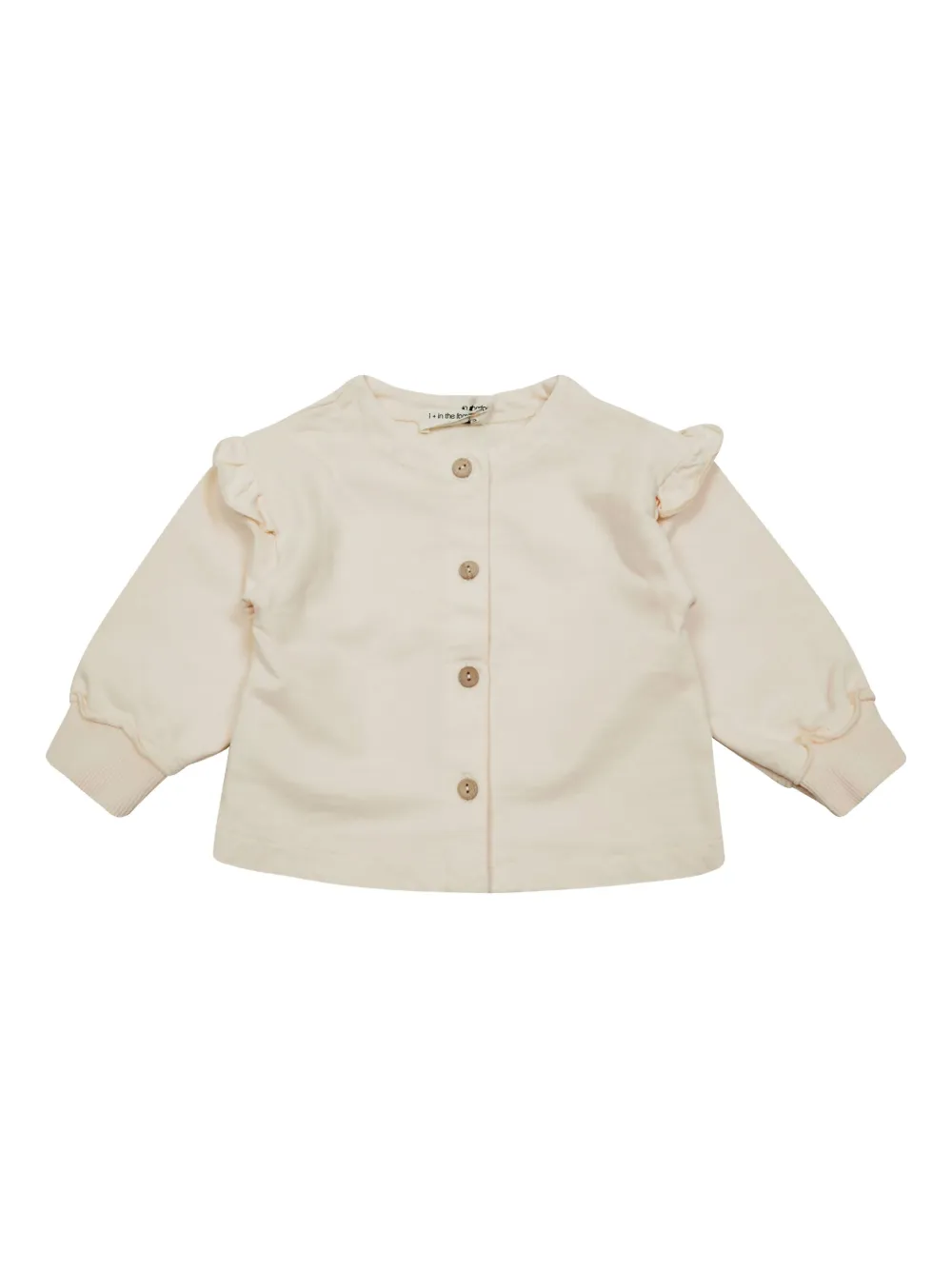 

Кардиган с оборками 1 + In The Family, бежевый