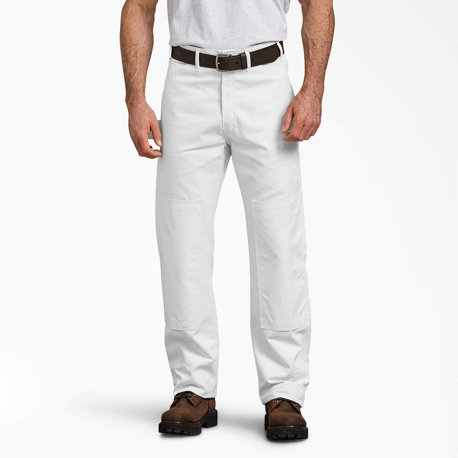 

Dickies брюки малярные двойные наколенники, белый