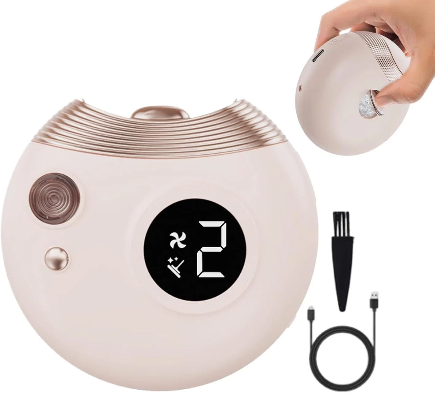 Автоматические электрические кусачки для ногтей с LED-подсветкой Generisch