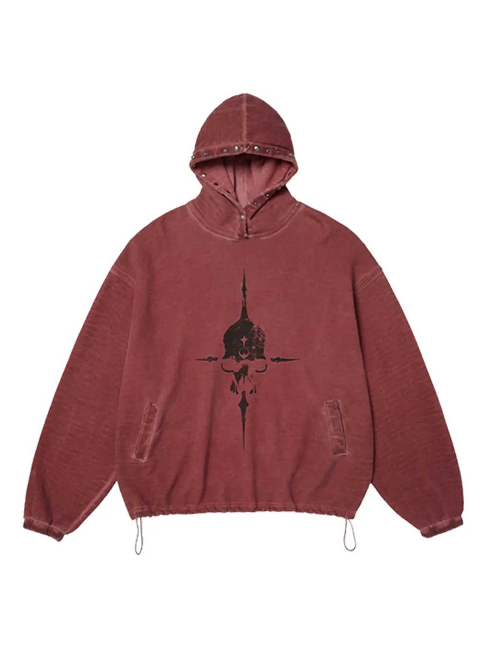 

Толстовка Peace Stud THUG CLUB, красный