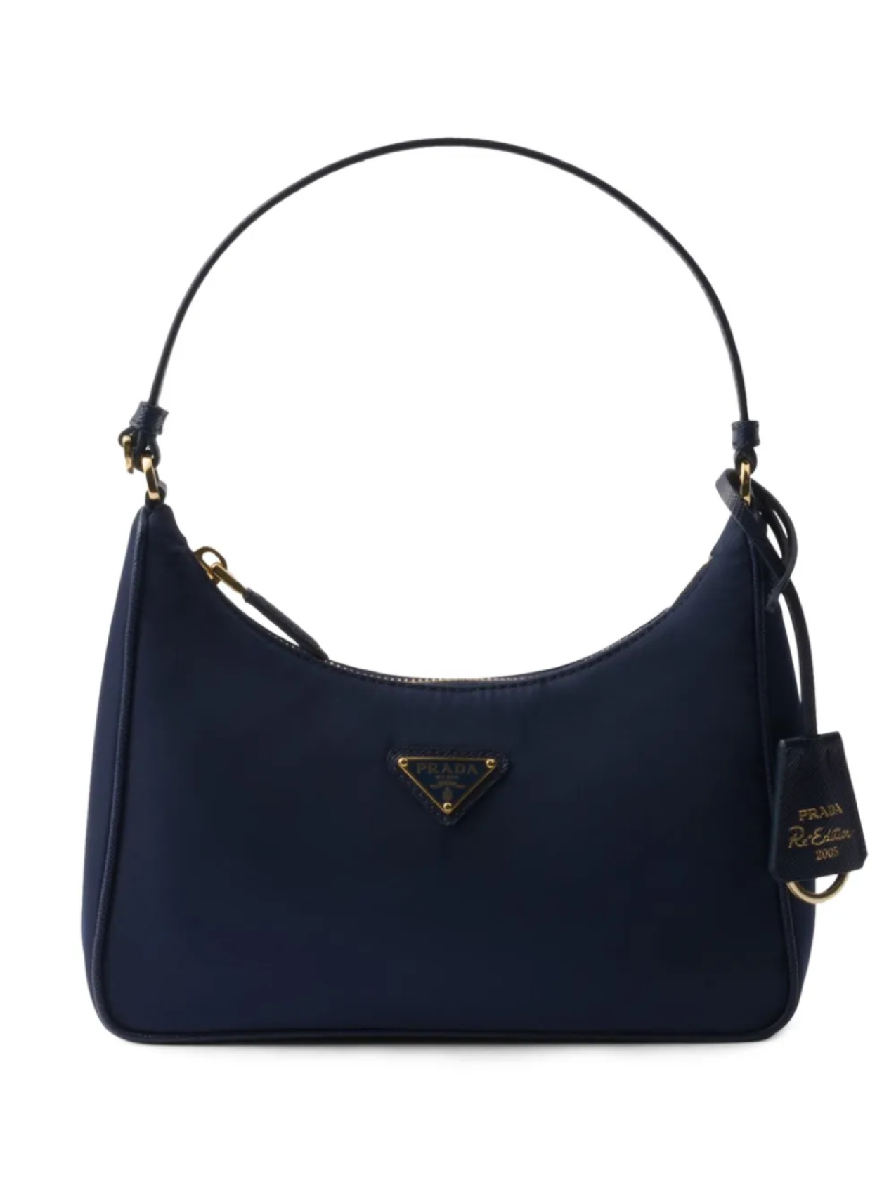 

Сумка через плечо Mini Re-Edition 2005 Prada, синий