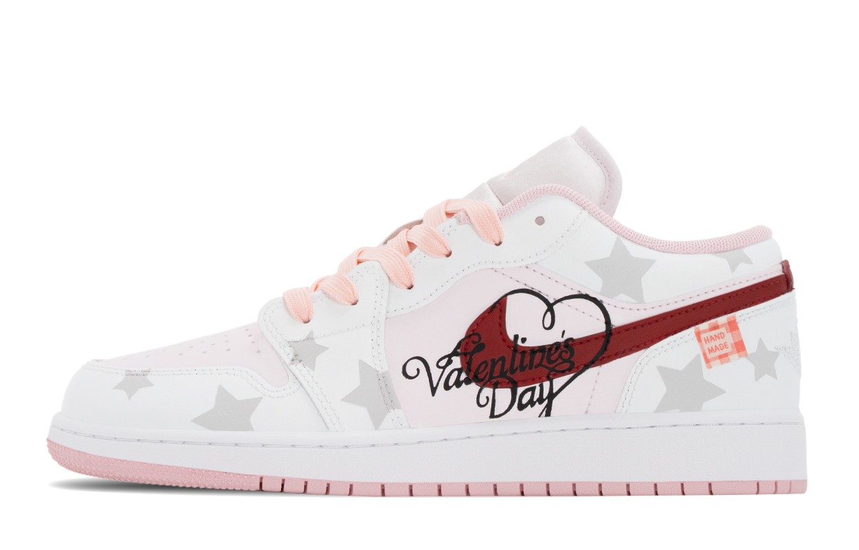 

Jordan Кроссовки баскетбольные Air 1 Pink Star Abrasion Resistant женские розовые