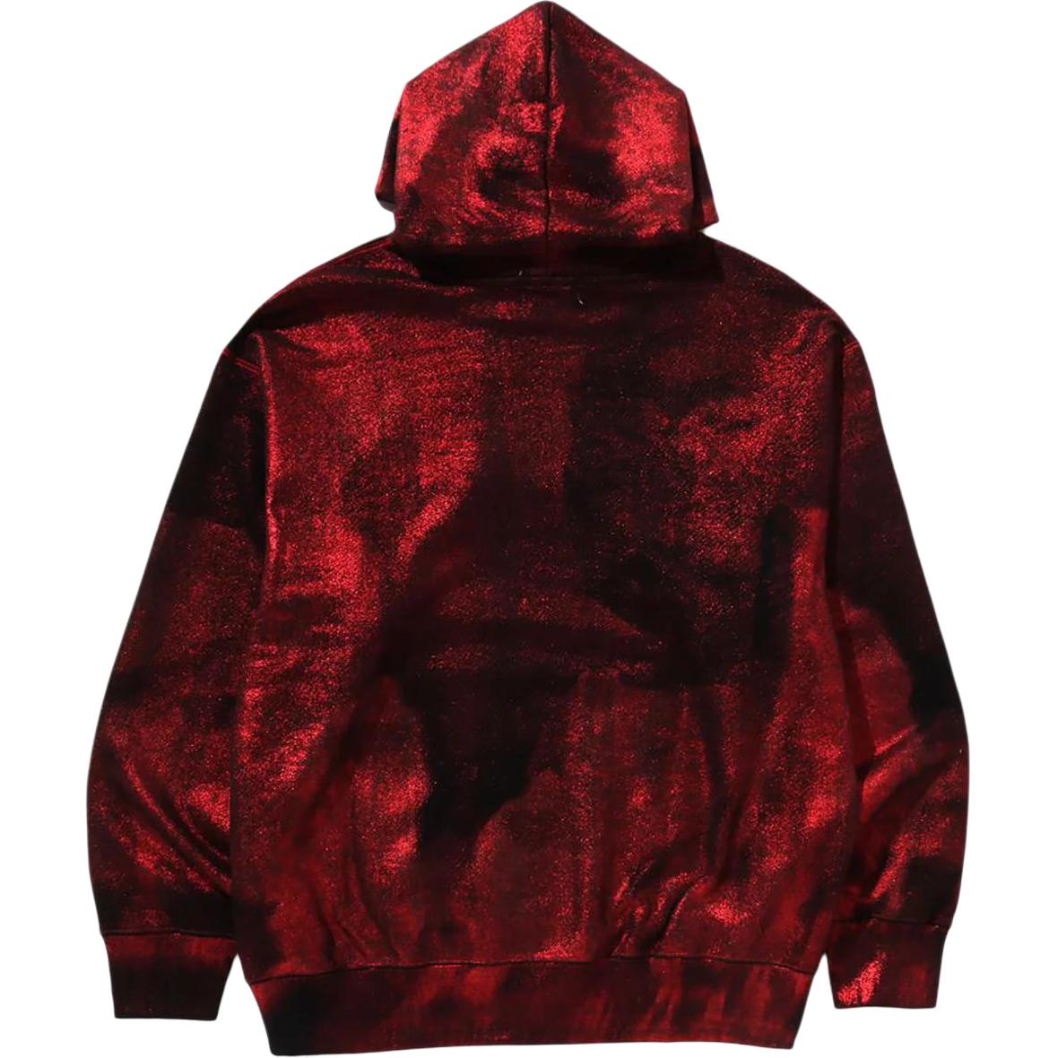 Толстовка Bape Coatted Emboss Logo расслабленного кроя A BATHING APE, черный — фото 4