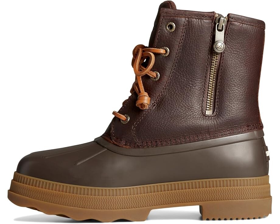 Ботинки Sperry Saltwater 2.0 Leather, темно-корчневый — фото 4