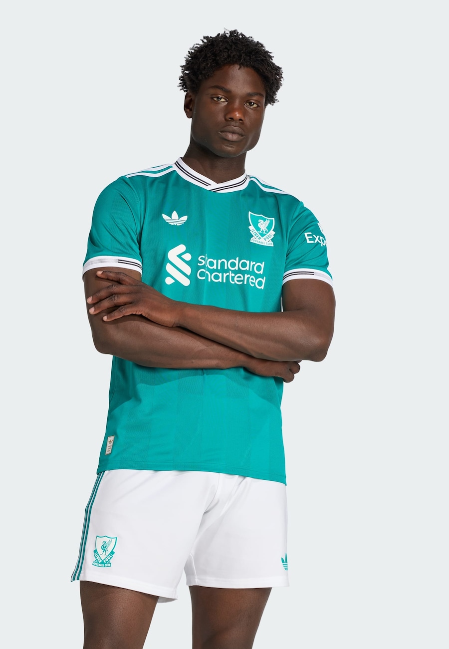 Джерси ADIDAS PERFORMANCE Liverpool FC 25/26 Authentic, зеленый — фото 3