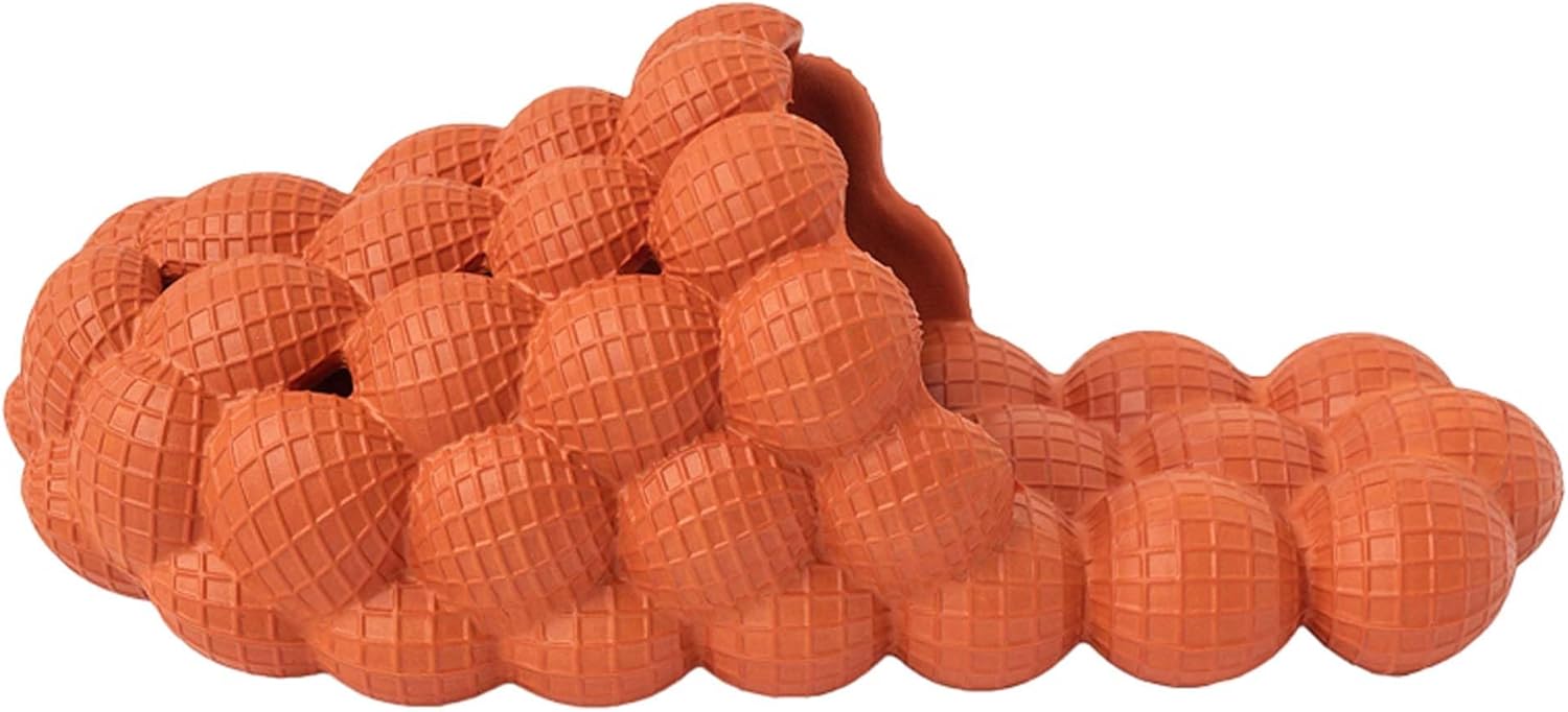 

Мужские перфорированные туфли, противоскользящие сандалии и тапочки, обувь в виде фруктов Cyyds, оранжевый