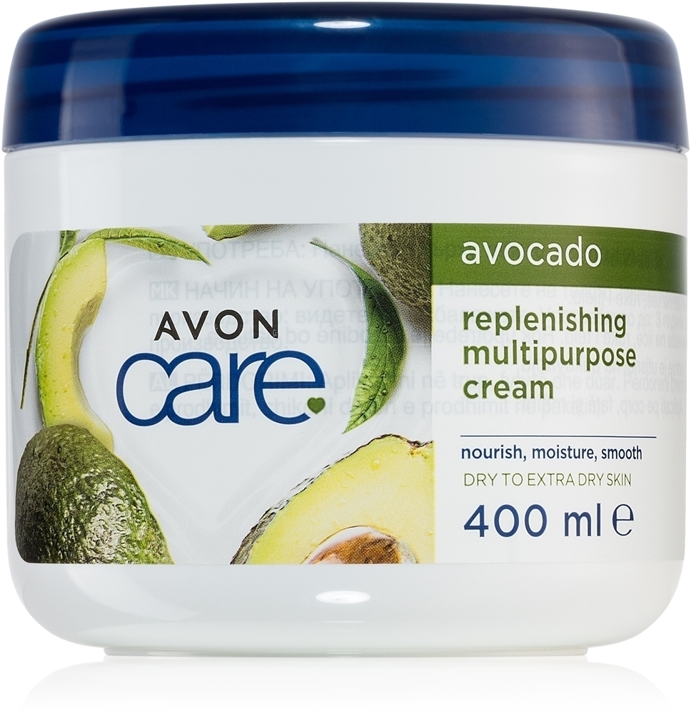 

Увлажняющий крем Care Avocado для лица и тела Avon, 400 мл