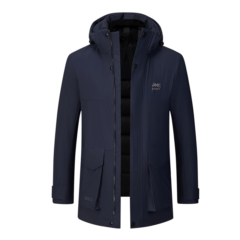 

JEEP SPIRIT Мужская пуховая куртка, Dark Blue