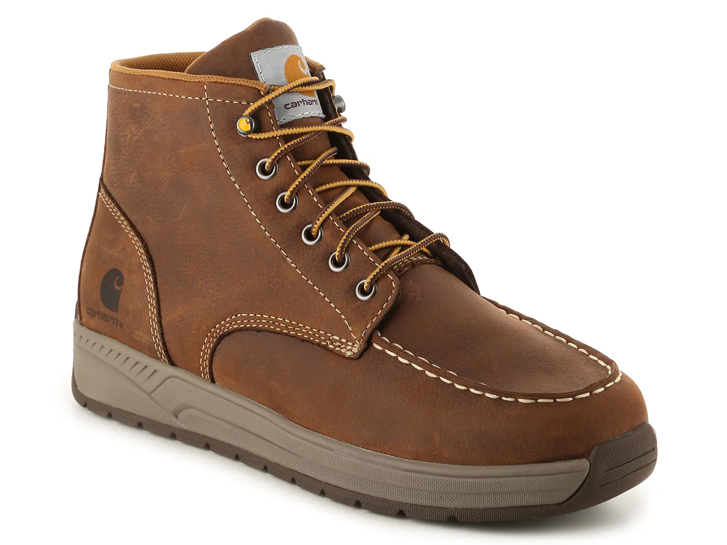 

Сапоги Moc Toe Work Boot Carhartt, темно-коричневый