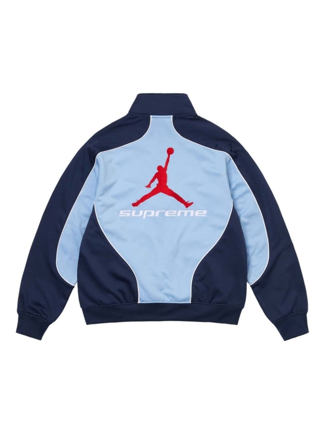 Спортивная куртка Supreme x Jordan Tricot, синий — фото 2
