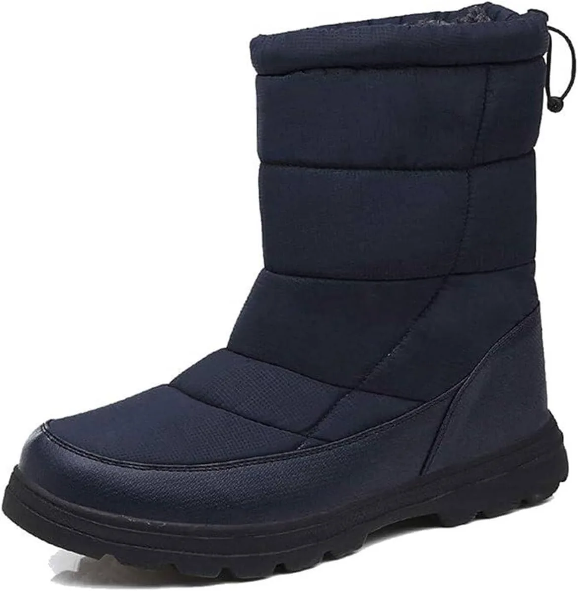 

Мужские и женские зимние ботинки Yiozoi, можно носить зимой, высокие наружные ботинки с плюшевой теплой подкладкой, шнуровка, повседневные прогулочные ботинки с противоскользящей подошвой, синий