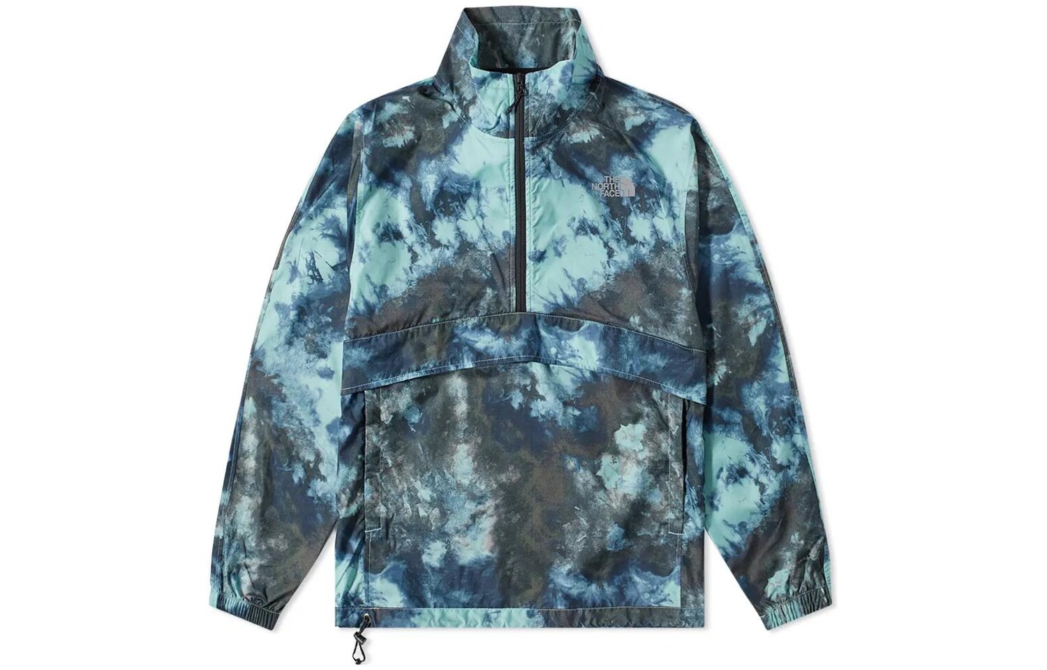 

THE NORTH FACE Мужская куртка, цвет Blue with Black Lettering