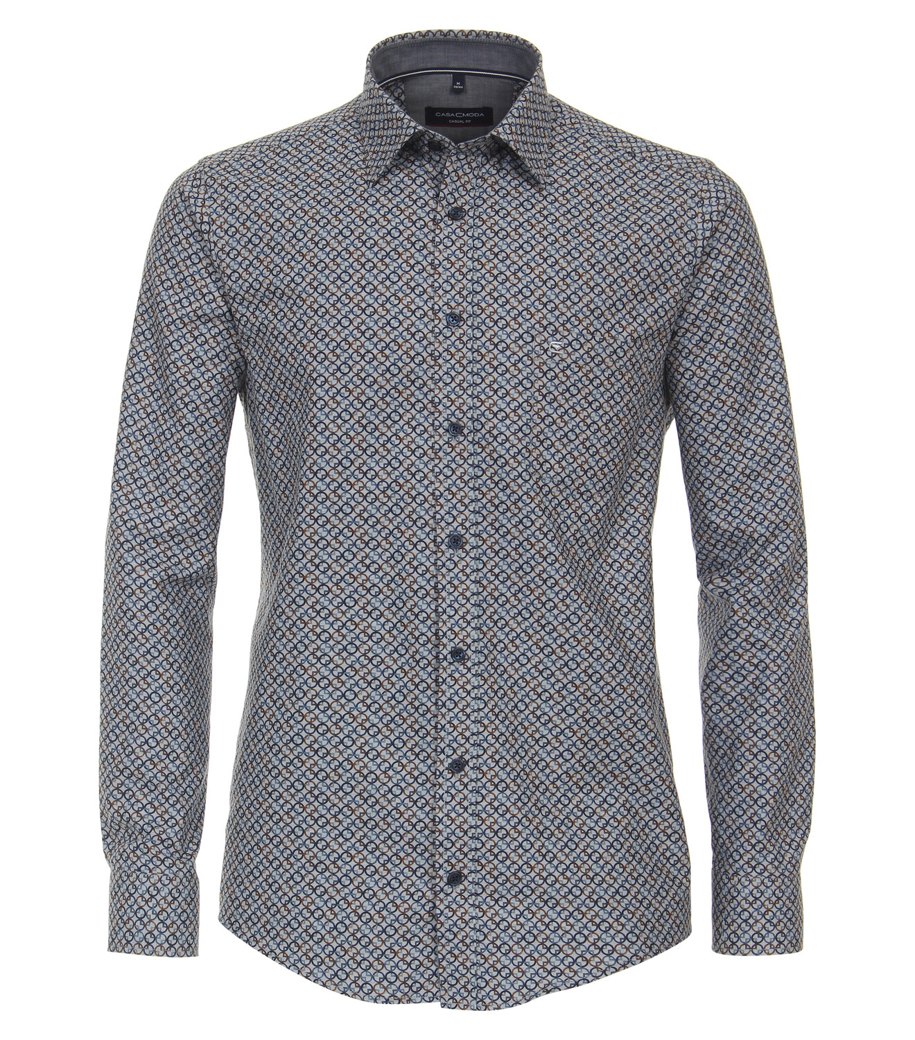 

Рубашка CASAMODA Freizeit, цвет Mittelblau