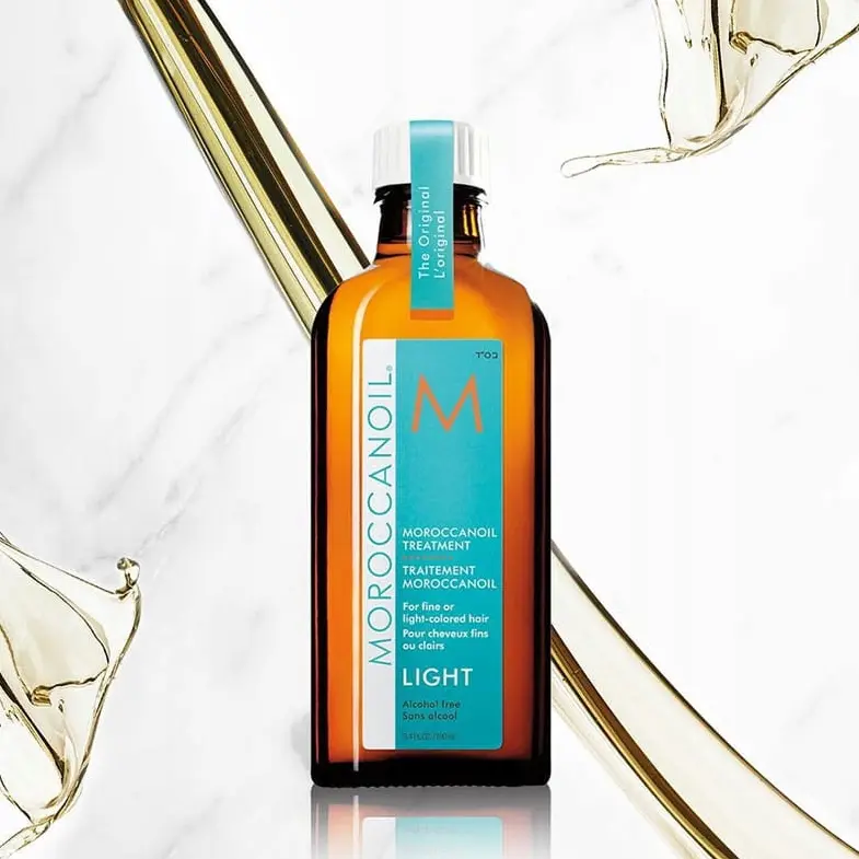 Легкое масло для волос Treatment Lightweight Hair Oil Shiny And Strong 100ml Moroccanoil — фото 3
