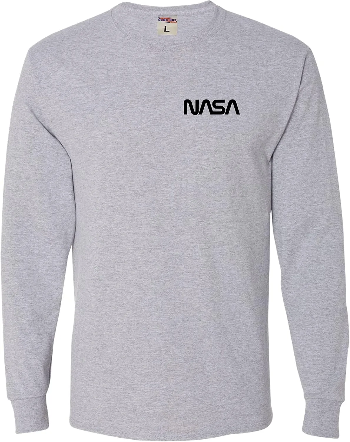 

Футболка с логотипом NASA Worm на груди Go All Out