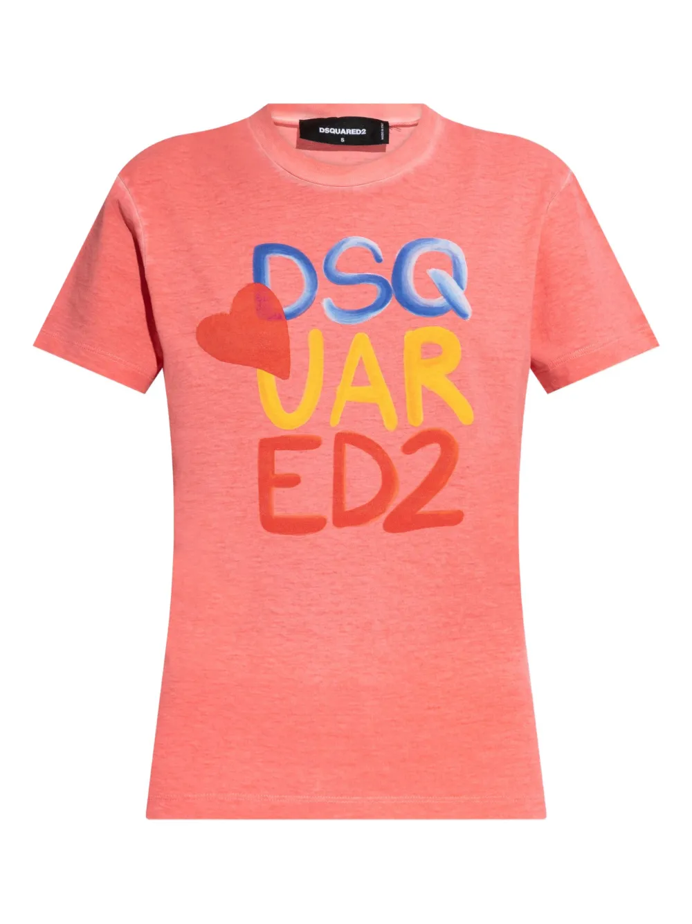 

Футболка с короткими рукавами DSQUARED2, розовый