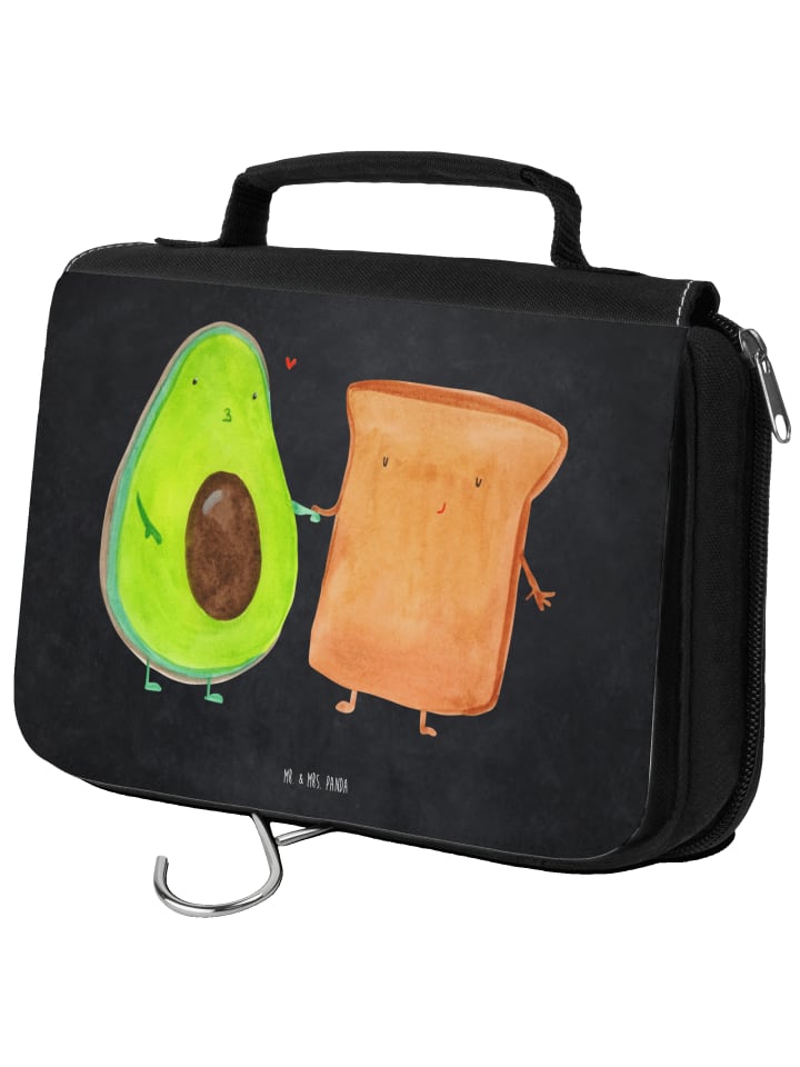 

Mr. & Mrs. Panda Косметичка, тост с авокадо, надпись на доске