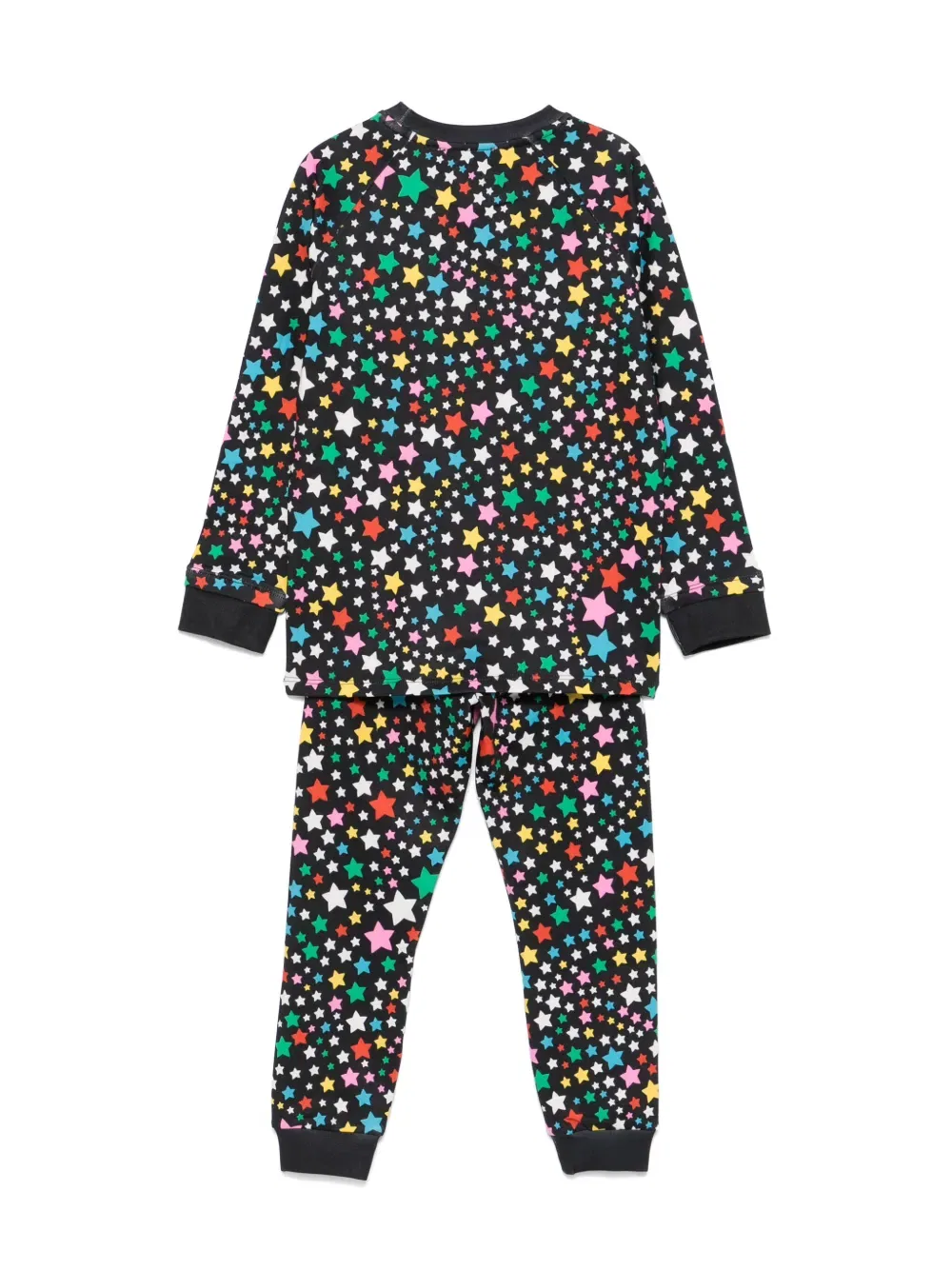 Комплект брюк с принтом в виде звезд Stella Mccartney Kids, черный — фото 2