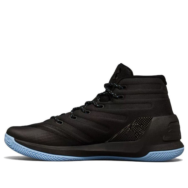 

Кроссовки curry 3 'black carolina blue' Under Armour, черный