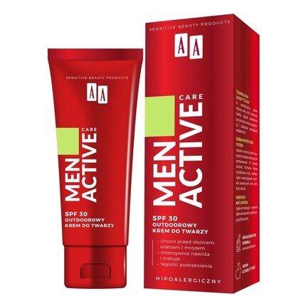 

AA Men Active Care SPF 30 Открытый крем для лица 50 мл