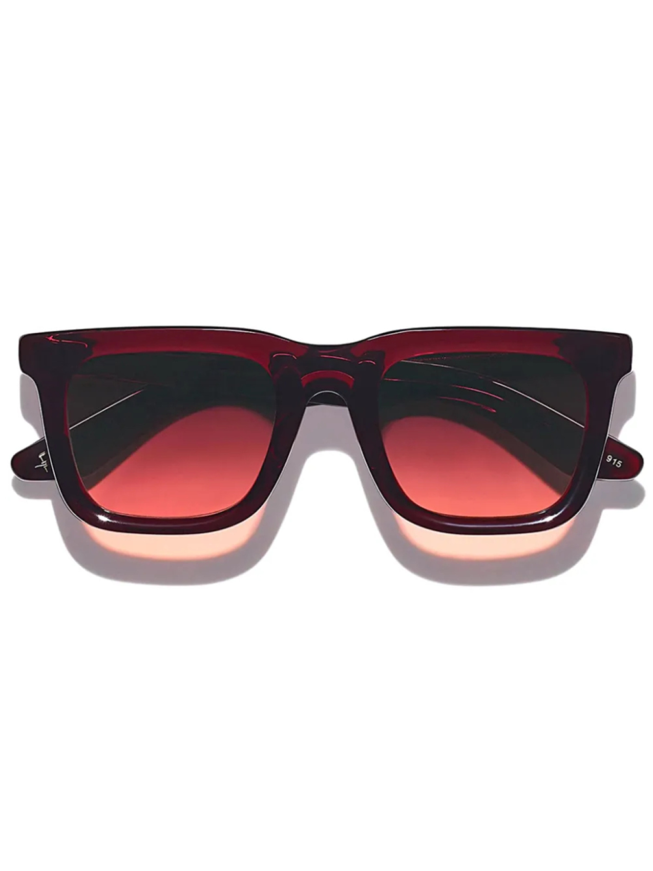 

Moscot солнцезащитные очки Rizik, красный