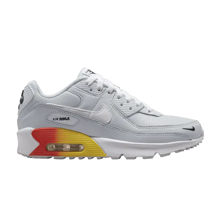 

Кроссовки Nike Air Max 90 Next Nature GS 'Gradient Wedge', серый