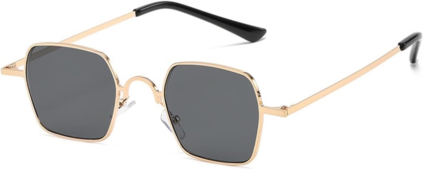 

Солнцезащитные очки 2026 года в металлической квадратной оправе, маленькие, для мужчин и женщин, очки для отдыха на природе, популярные среди интернет-знаменитостей MTZJH, A