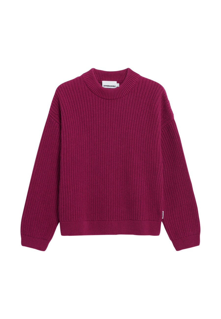 

Базовый свитер ARMEDANGELS Sweater Hilariaa, цвет plum