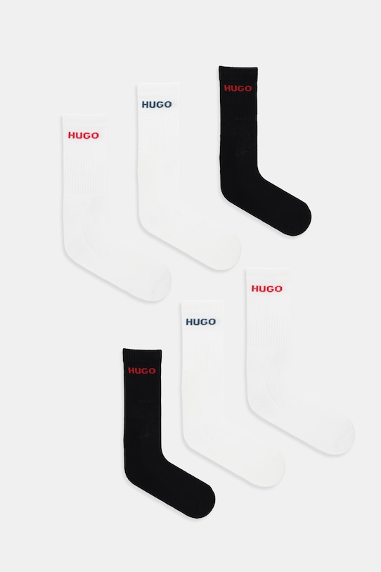 

Носки HUGO, упаковка из 6 пар, белый