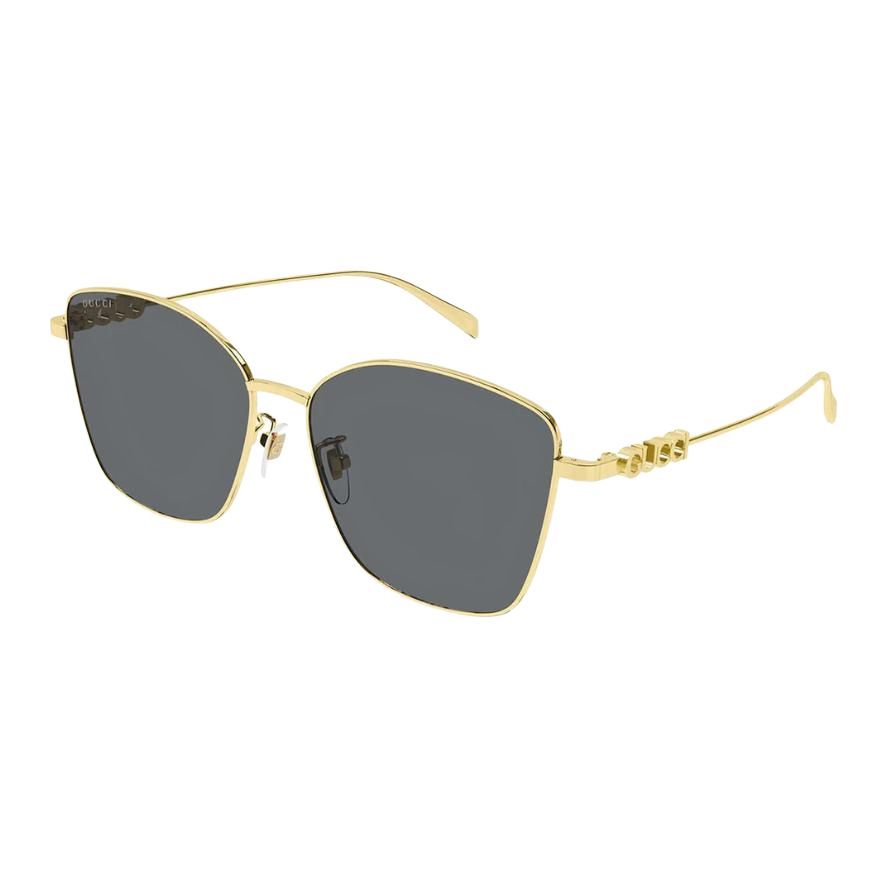 

GUCCI Солнцезащитные очки Butterfly frame, Gold